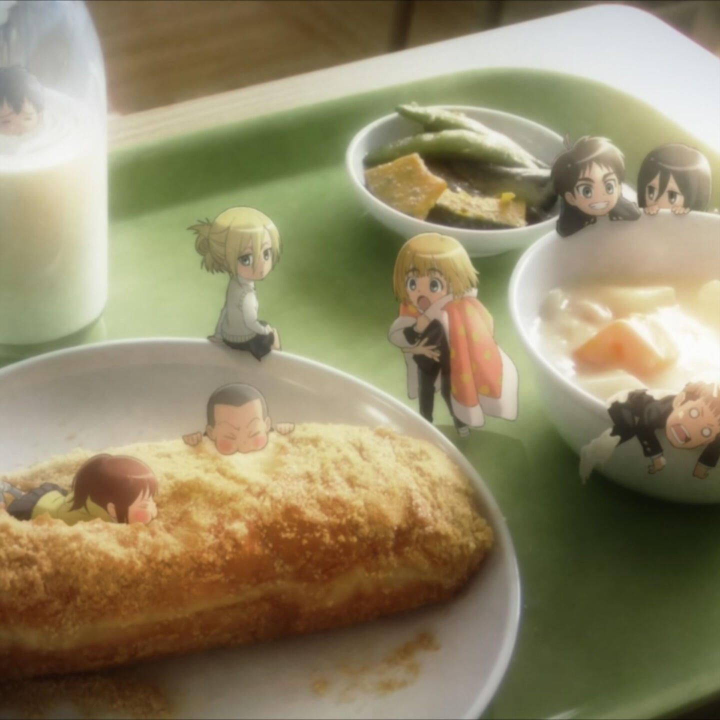 aot junior high ending screencap